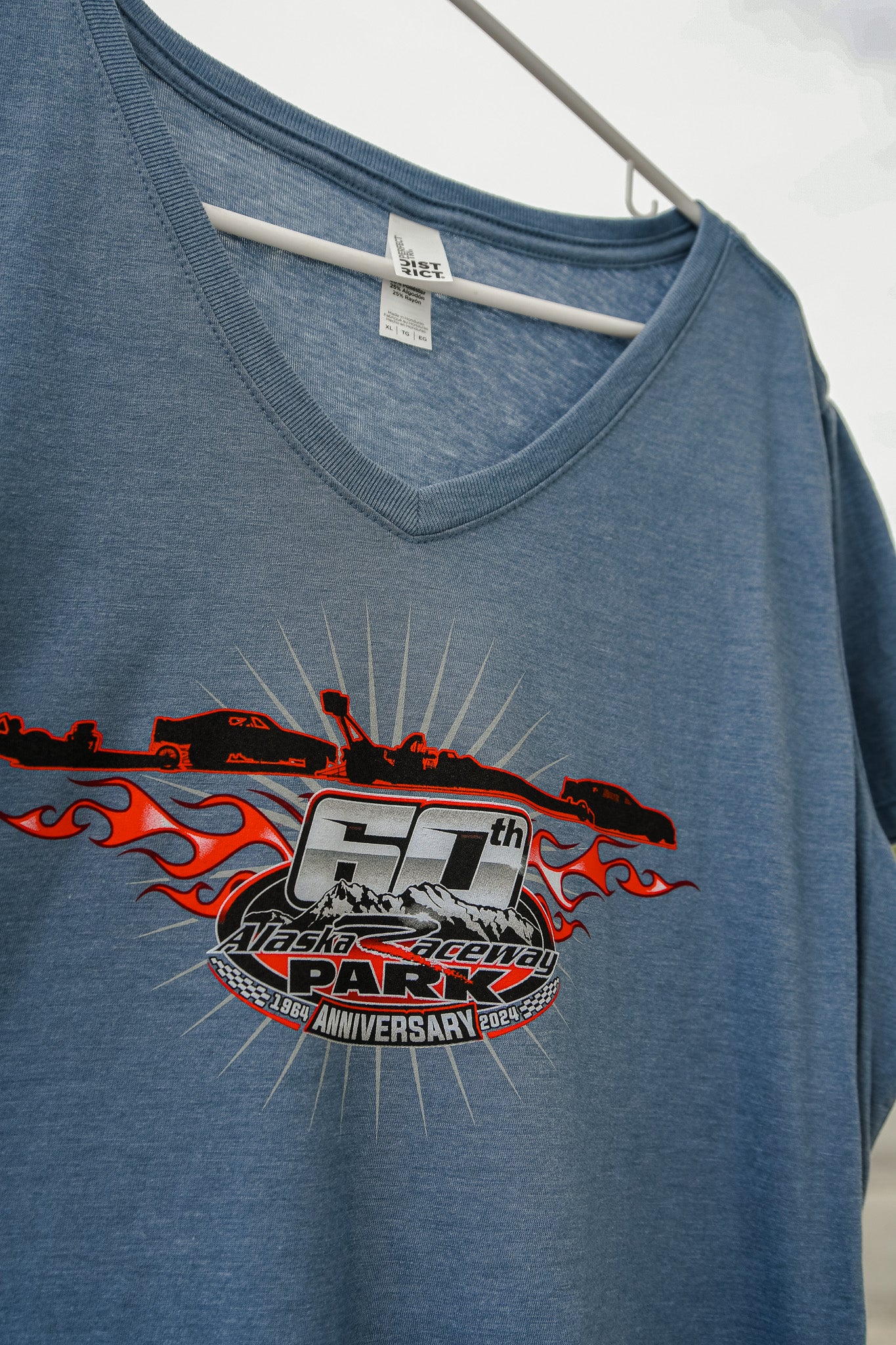 60th Anniversary V-neck Tshirt