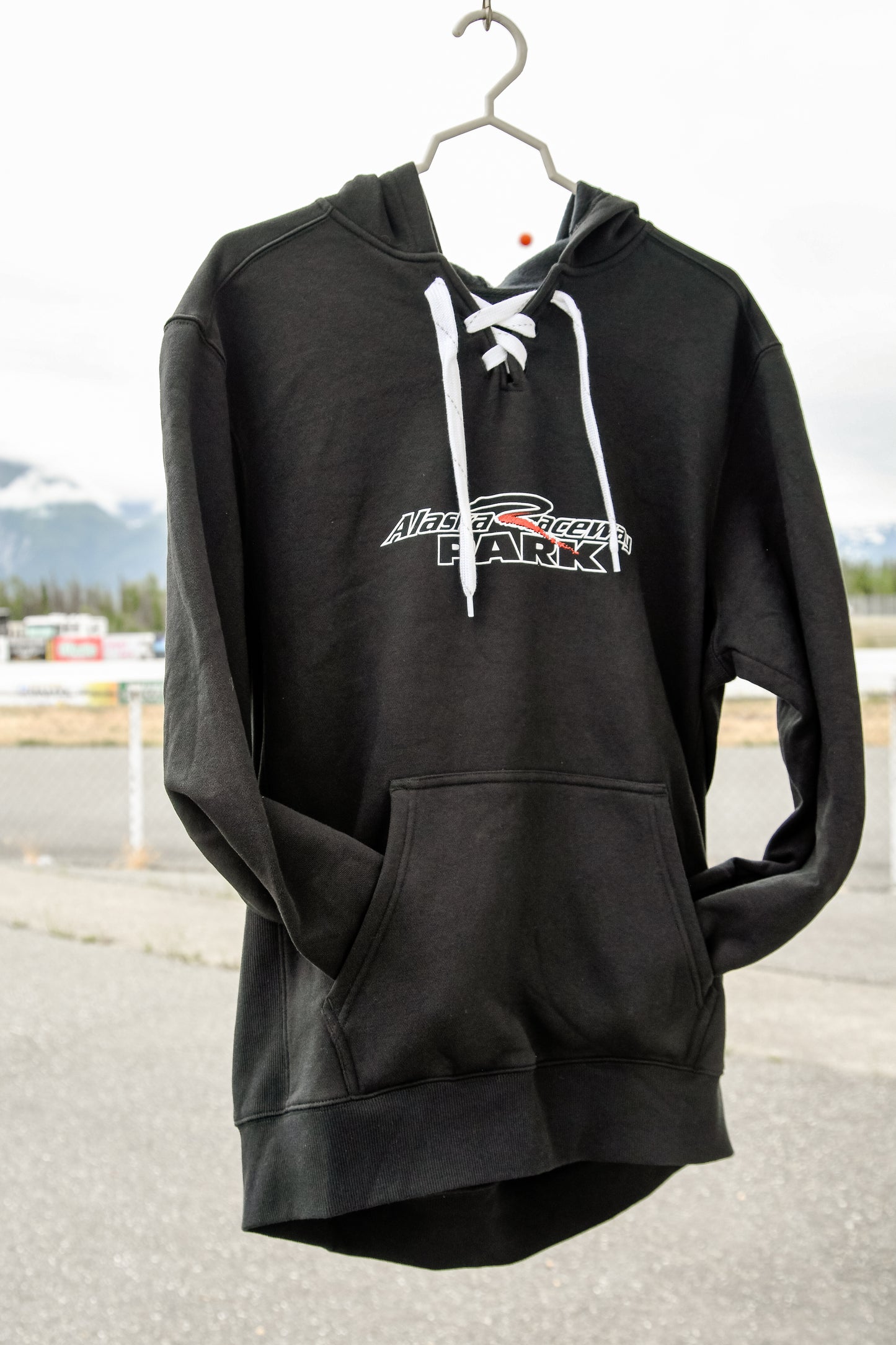 Black Hockey Hoodie