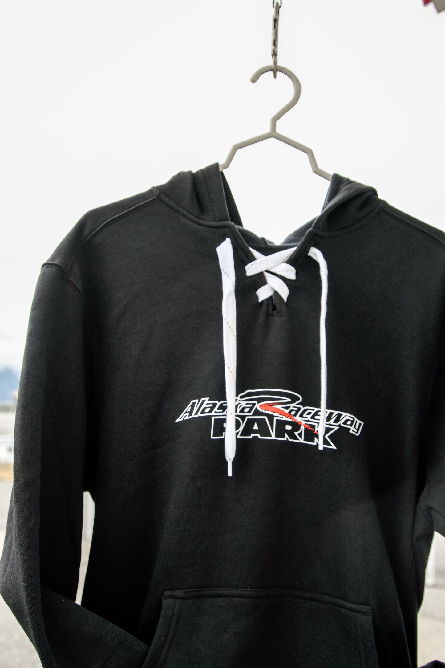 Black Hockey Hoodie