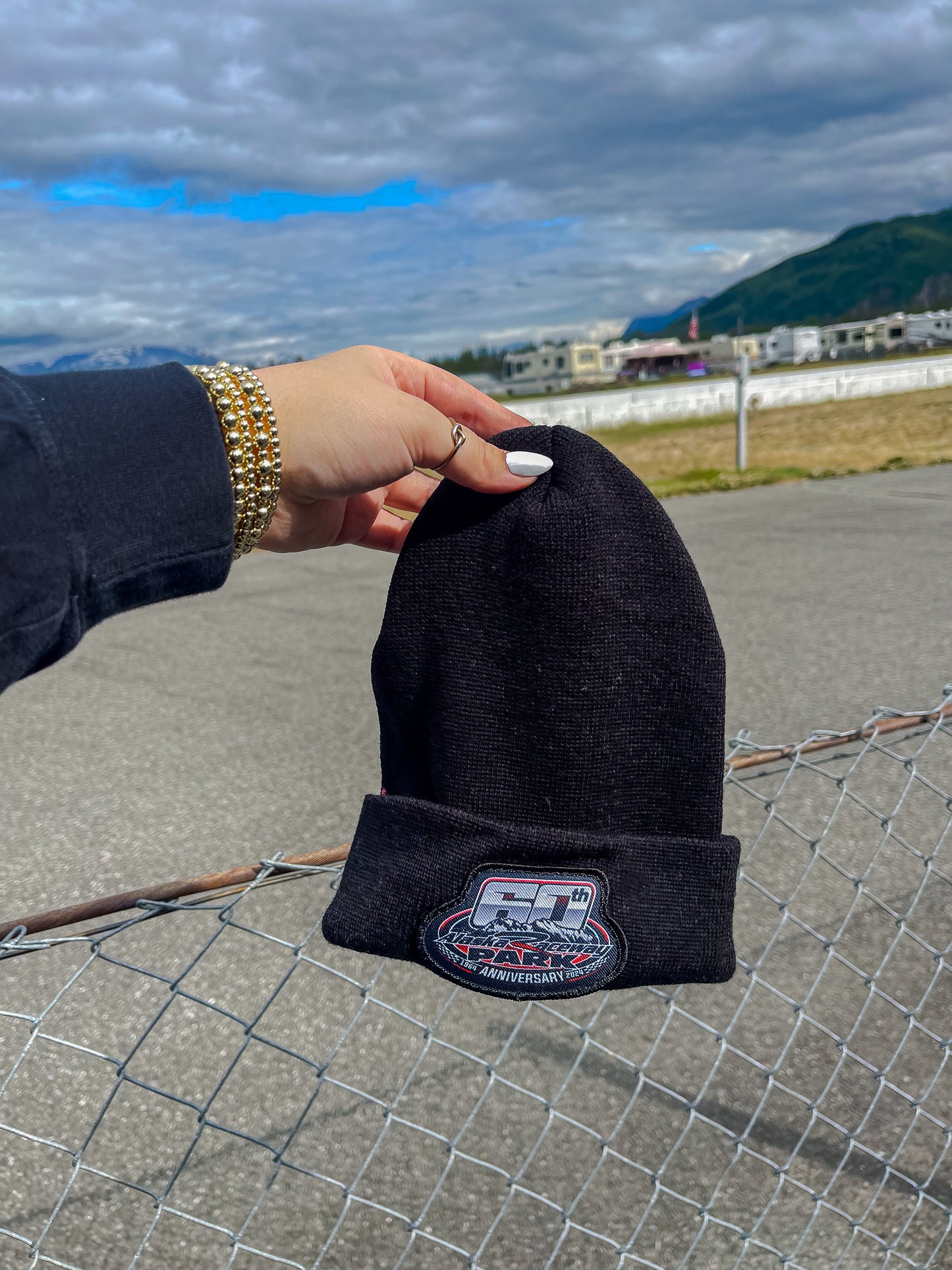 60th Anniversary Black Beanie