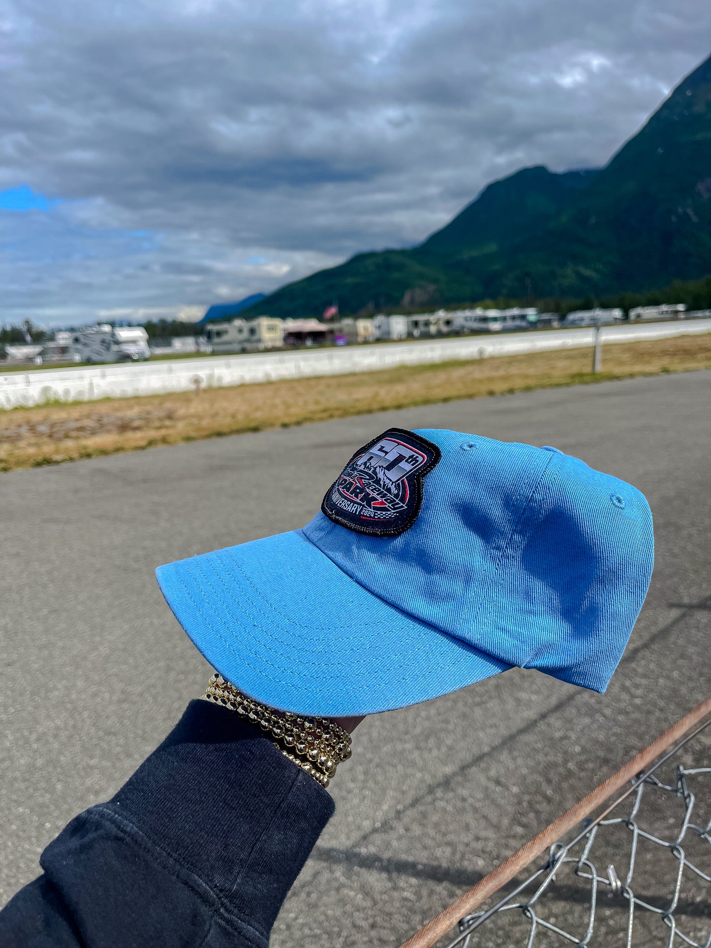 60th Anniversary Baby Blue Hat