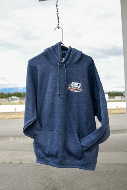 60th Anniversary Blue-Gray Pullover Hoodie