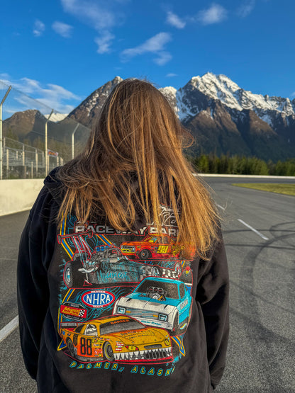 2025 Black Zip-Up