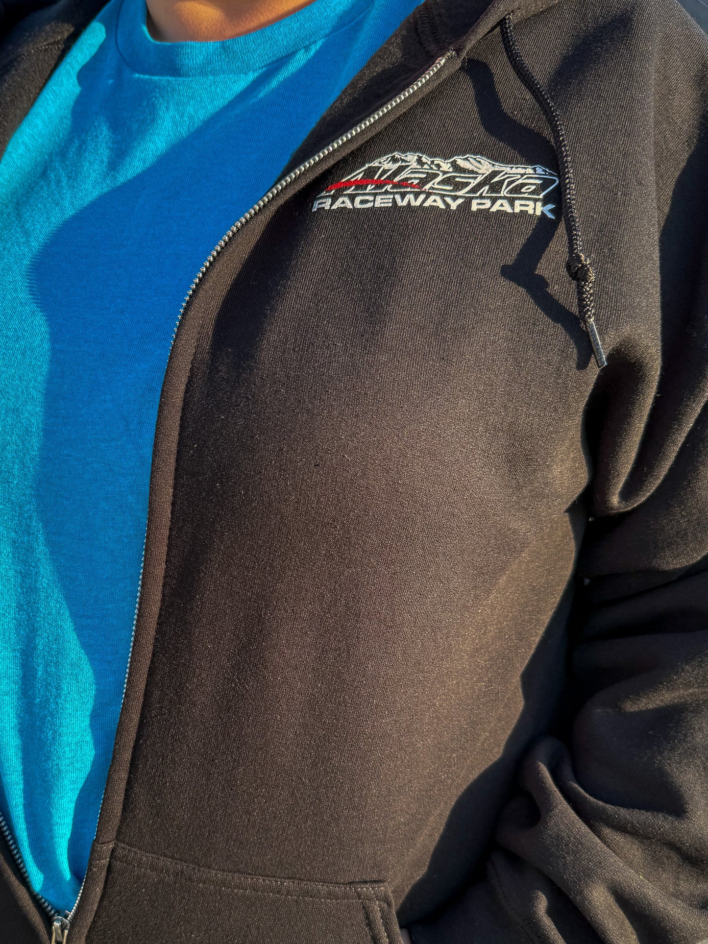 2025 Black Zip-Up